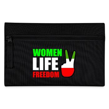 Women life freedom - Trousse - noir - Devant