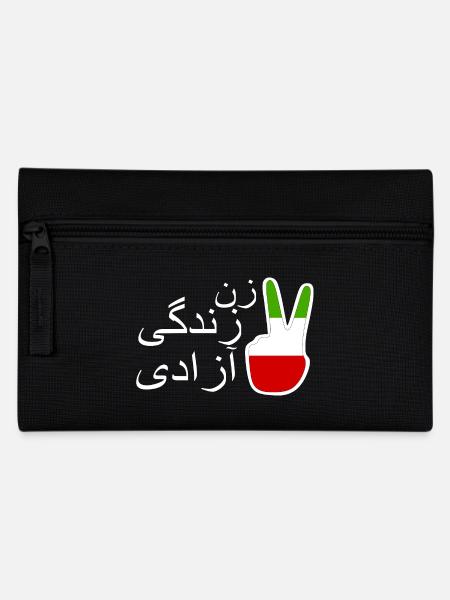 Jin jiyan azadi زن زندگی آزادی - Federtasche - Schwarz