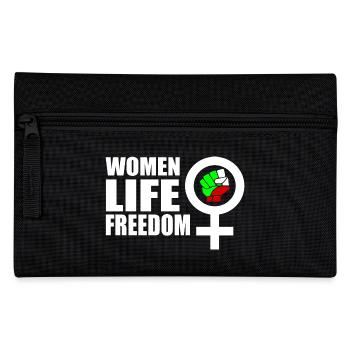 Women life freedom iran - Pencil Case - black - Front