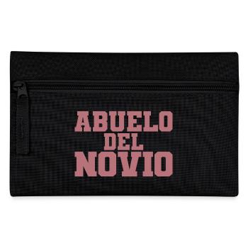 Abuelo del Novio Bräutigam Großvater Hochzeitsgeschenk - Federtasche - Schwarz - Vorne