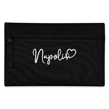 Napoli heartbeat Italy Naples - Pencil Case - black - Front
