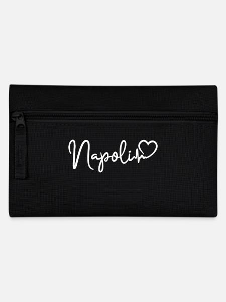 Napoli Herzschlag Italien Neapel - Federtasche - Schwarz