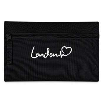 London Heartbeat - Pencil Case - black - Front