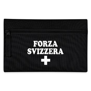 Schweizer Stärke - Federtasche - Schwarz - Vorne