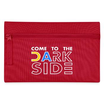 come to the dark side - Pencil Case - red - Front