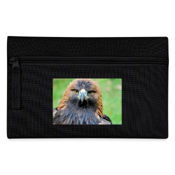 Eagle view in the morning light - Pencil Case - black - Front