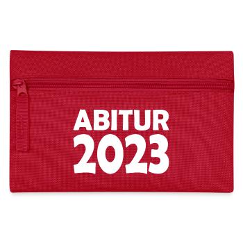 Abitur 2023 - Federtasche - Rot - Vorne