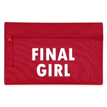 Final girl - Pencil Case - red - Front