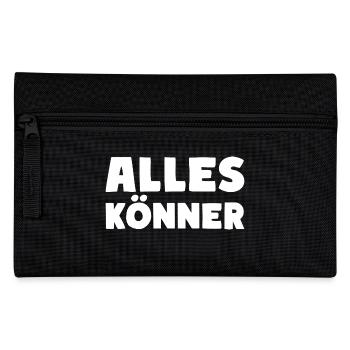 Alles Könner Experte Meister Profi - Federtasche - Schwarz - Vorne