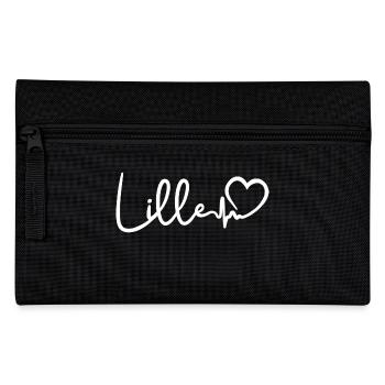Lille heartbeat ville France - Trousse - noir - Devant