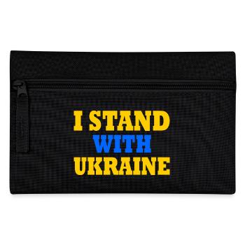I stand with ukraine - Trousse - noir - Devant