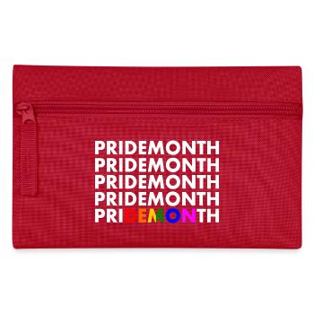 pride month demon - Federtasche - Rot - Vorne