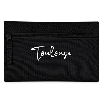 Toulouse France - Federtasche - Schwarz - Vorne