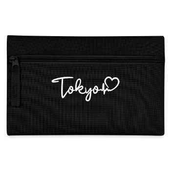 Tokyo Herzschlag - Federtasche - Schwarz - Vorne