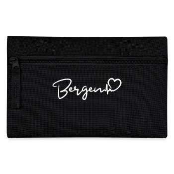 Bergen Herzschlag - Federtasche - Schwarz - Vorne
