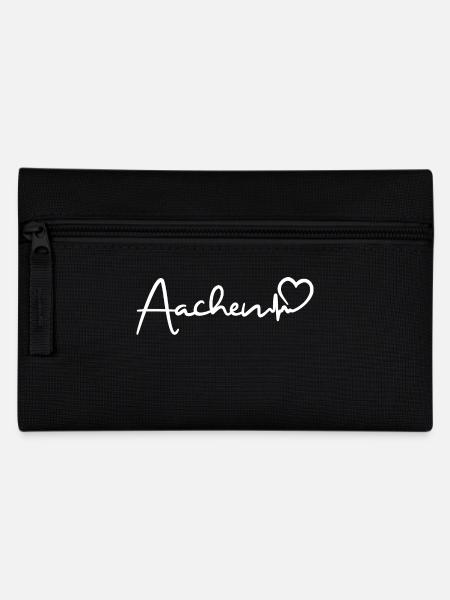Aachen Herzschlag - Federtasche - Schwarz