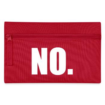 No - Pencil Case - red - Front