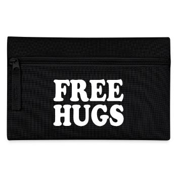 Free hugs - Federtasche - Schwarz - Vorne
