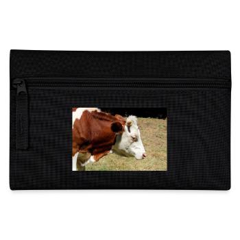 Cow Poster - Pencil Case - black - Front