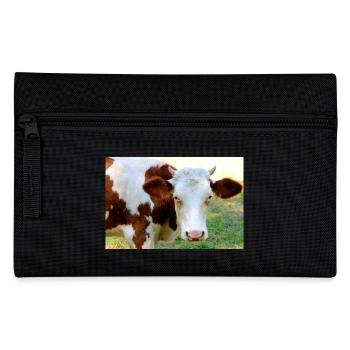 Cow Poster - Pencil Case - black - Front