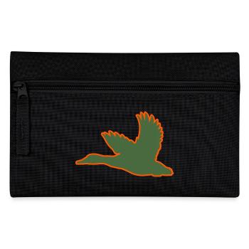 Ente – Perfekt für Jäger und Naturfreunde - Federtasche - Schwarz - Vorne