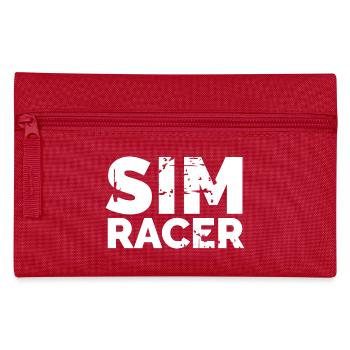 Sim Racer Logo Racer Gaming Icône Icône - Trousse - rouge - Devant