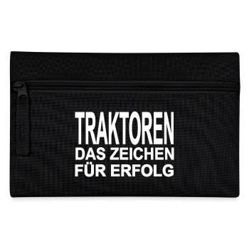Traktor - Federtasche - Schwarz - Vorne