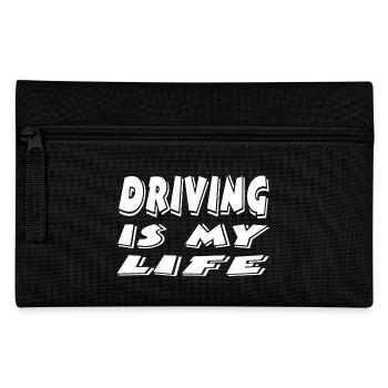 Auto - Federtasche - Schwarz - Vorne