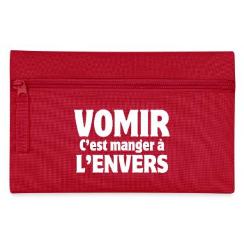 Partying, Bac Party, Fiesta - Federtasche - Rot - Vorne