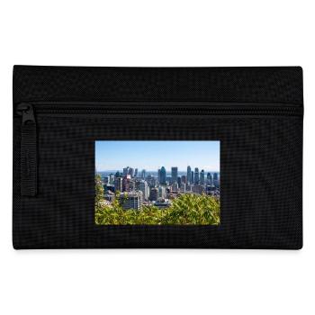 Panoramic View Centre Ville Montreal (Innenstadt) - Federtasche - Schwarz - Vorne