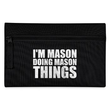 I'm Mason Doing Mason Things - Trousse - noir - Devant