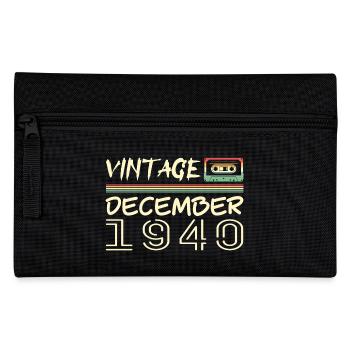 1940 December 1940 Jubilee December 1940 - Pencil Case - black - Front