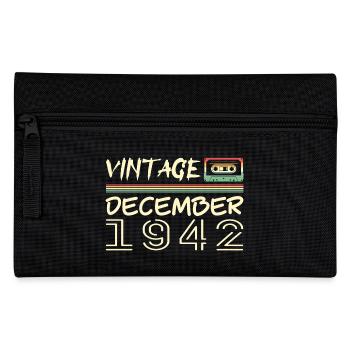 1942 December 1942 Jubilee December 1942 - Pencil Case - black - Front
