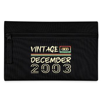 2003 Dezember 2003 Jubiläum Dezember 2003 - Federtasche - Schwarz - Vorne