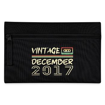 2017 Dezember 2017 Jubiläum Dezember 2017 - Federtasche - Schwarz - Vorne