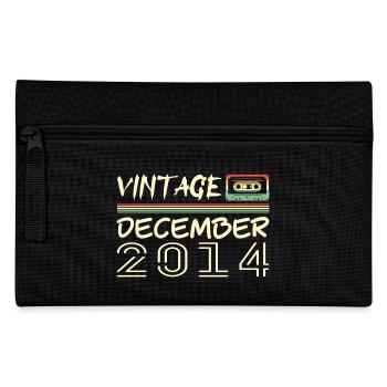 2014 Dezember 2014 Jubiläum Dezember 2014 - Federtasche - Schwarz - Vorne