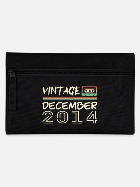 2014 Dezember 2014 Jubiläum Dezember 2014 - Federtasche - Schwarz