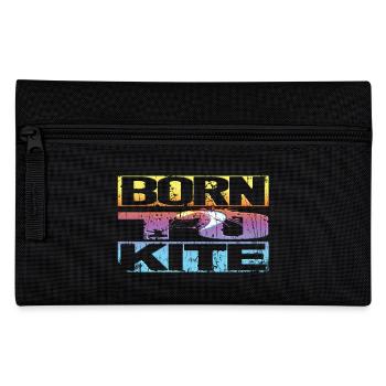Kitesurfen Retro - Federtasche - Schwarz - Vorne