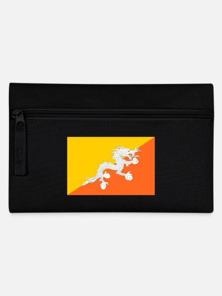 Bhutan - Federtasche - Schwarz