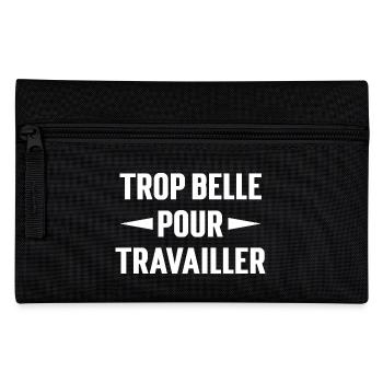 Too good to work with - Pencil Case - black - Front