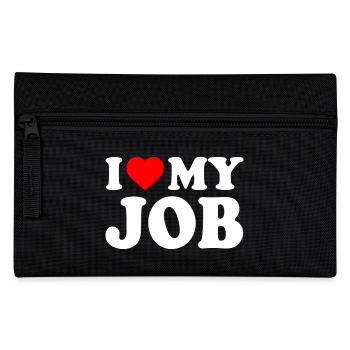 I love my job - Trousse - noir - Devant