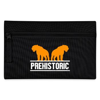 Tigre à dents de sabre - Trousse - noir - Devant