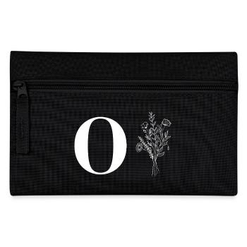 Minimalist Flowers - Pencil Case - black - Front