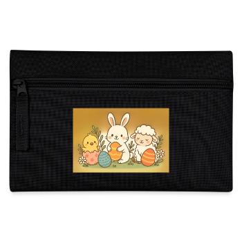 Ostern - Federtasche - Schwarz - Vorne