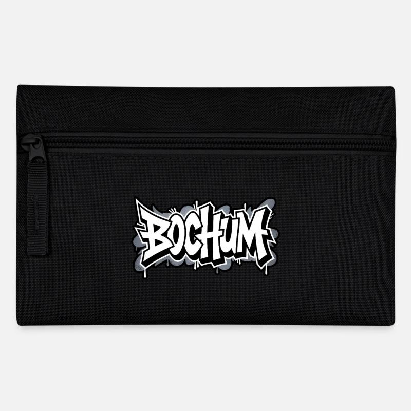 Bochum Graffiti - Federtasche - Schwarz