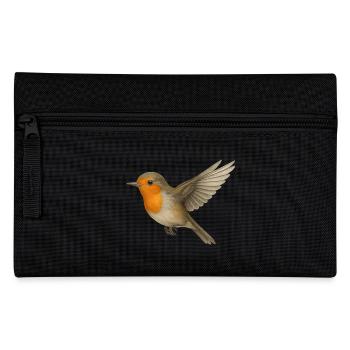 Forest song – tender and lifelike - Pencil Case - black - Front