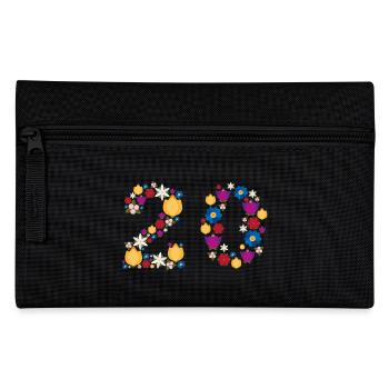 Fleurs 20 - Trousse - noir - Devant