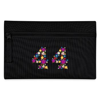 Fleurs 44 - Trousse - noir - Devant