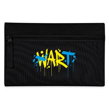 Art Guerre Paix Faire de l’art, pas de la guerre - Trousse - noir - Devant