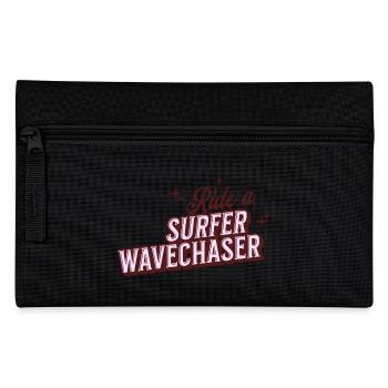 Surfers & Wavechaser Vibes - Pencil Case - black - Front